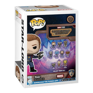 Funko Pop Marvel GOTG-3 Star-Lord 1201 Figure