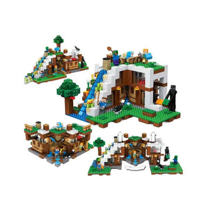 Bricks My World Mystic Waterfall Escape Building Blocks (729 Pcs)