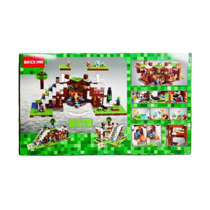 Bricks My World Mystic Waterfall Escape Building Blocks (729 Pcs)