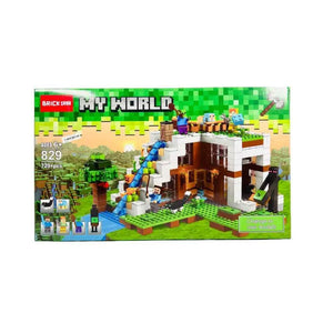 Bricks My World Mystic Waterfall Escape Building Blocks (729 Pcs)