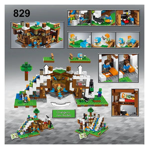 Bricks My World Mystic Waterfall Escape Building Blocks (729 Pcs)