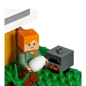 Bricks My World Chicken Coop Building Blocks (198 Pcs)