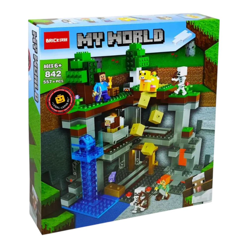 Bricks My World The First Adventure Building Blocks (557 Pcs)