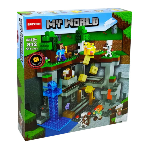 Bricks My World The First Adventure Building Blocks (557 Pcs)