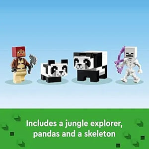 Minecraft The Panda Haven Building Set (553 Pcs)