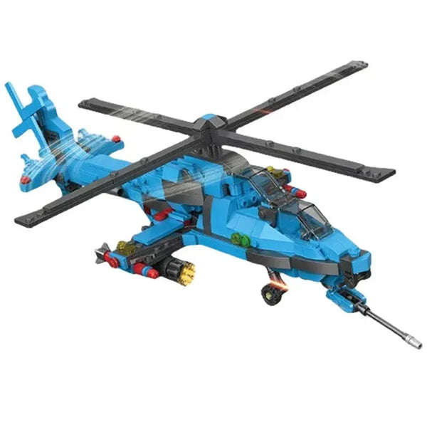Decool Fighter Helicopter Building Blocks (727 Pcs)