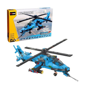Decool Fighter Helicopter Building Blocks (727 Pcs)