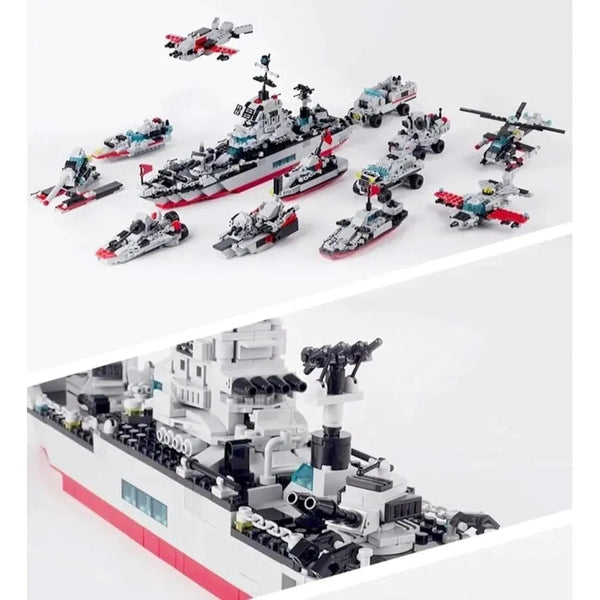Decool Battle Cruiser Building Blocks (739 Pcs)