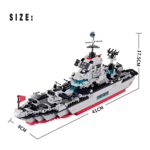 Decool Battle Cruiser Building Blocks (739 Pcs)