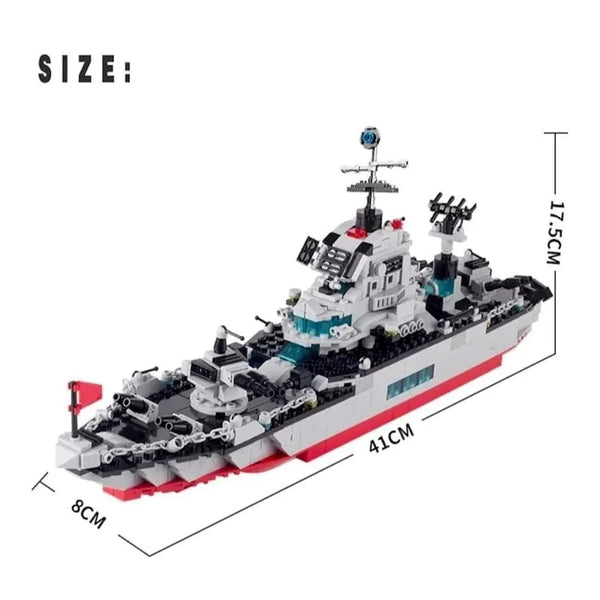 Decool Battle Cruiser Building Blocks (739 Pcs)