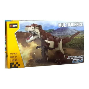 Decool Tyrannosaurus Rex Building Block (443 Pcs)