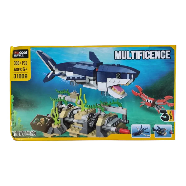 Decool Deep Sea Creatures Building Blocks (388 Pcs)
