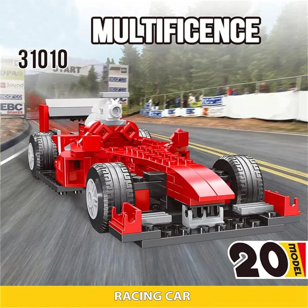 Decool Vintage Car Building Blocks (278 Pcs)