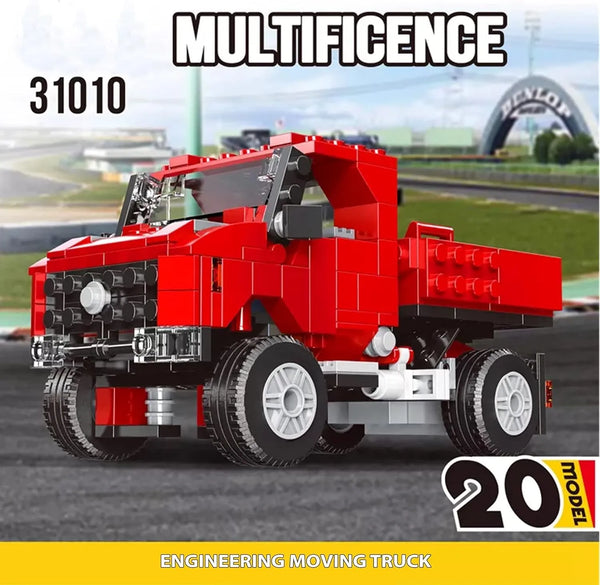 Decool Vintage Car Building Blocks (278 Pcs)