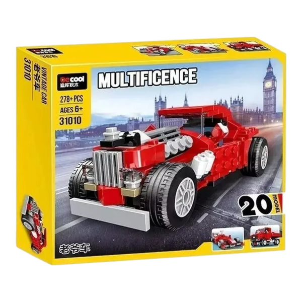 Decool Vintage Car Building Blocks (278 Pcs)