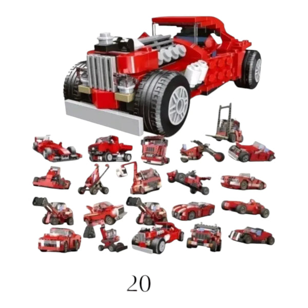 Decool Vintage Car Building Blocks (278 Pcs)
