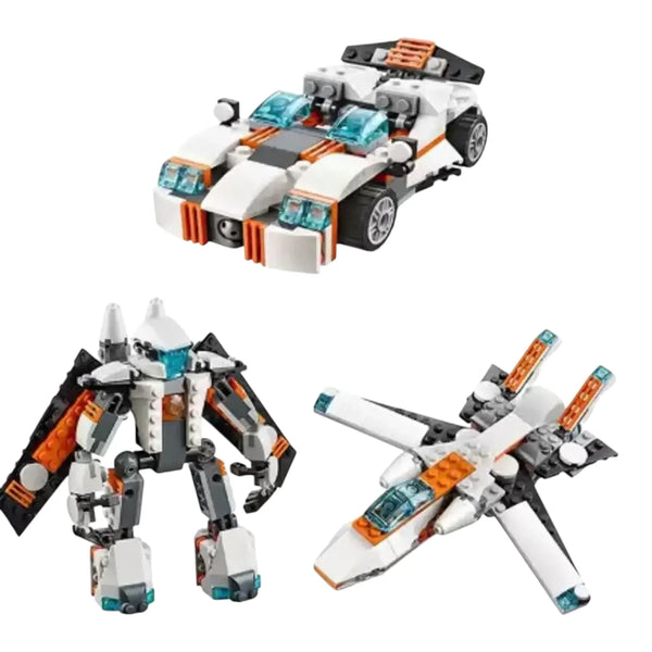 Brick Future Flyers 3-in-1 Building Blocks (237 Pcs)