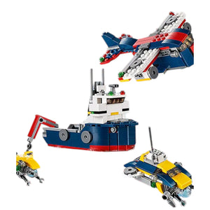 Brick Ocean Explorer Building Blocks (213 Pcs)