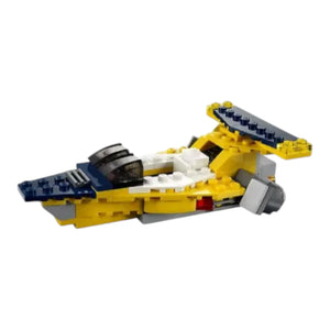Brick Super Airplane 3-in-1 Building Blocks (130 Pcs)