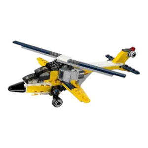 Brick Super Airplane 3-in-1 Building Blocks (130 Pcs)
