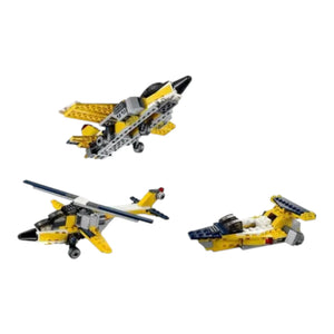 Brick Super Airplane 3-in-1 Building Blocks (130 Pcs)