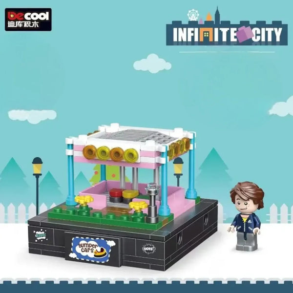 DECOOL Bumper Cars City Building Blocks (144 Pcs)