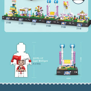 DECOOL Big Pendulum City Building Blocks (152 Pcs)