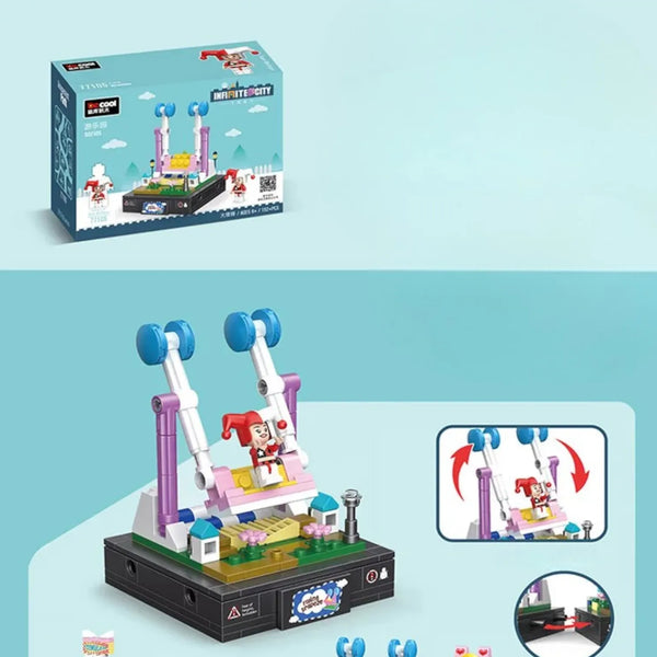 DECOOL Big Pendulum City Building Blocks (152 Pcs)