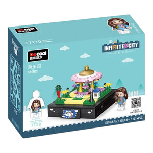 DECOOL Amusement Park Carousel Building Blocks (121 Pcs)