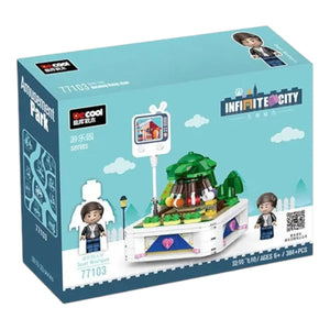 DECOOL Rotating Flying Chair Building Blocks (384 Pcs)