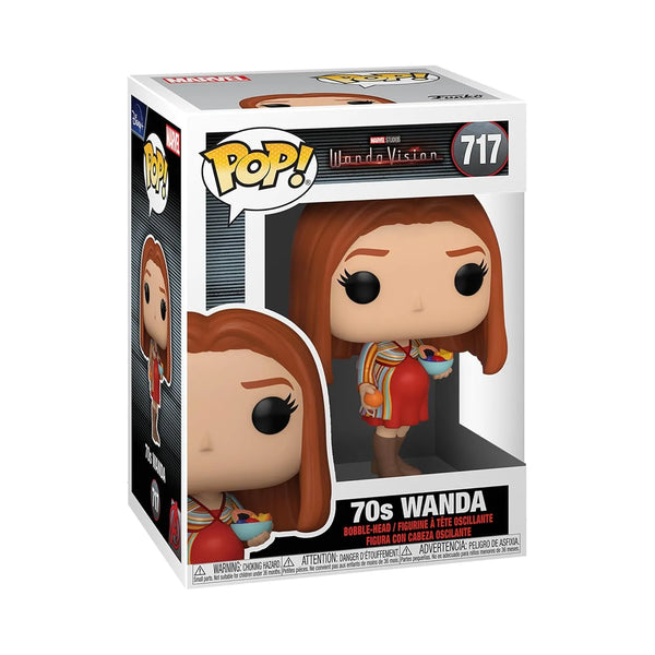 Funko Pop Marvel 70s Wanda 717 Figure