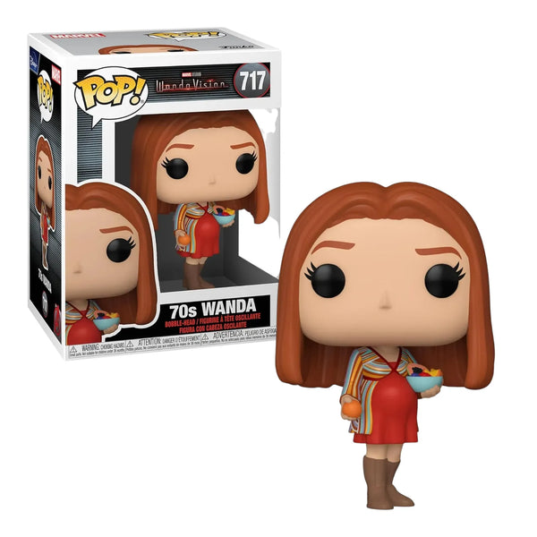 Funko Pop Marvel 70s Wanda 717 Figure