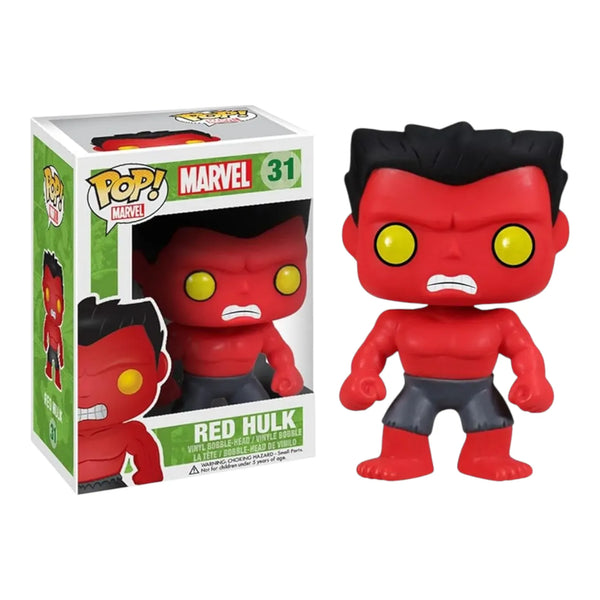 Funko Pop Marvel Red Hulk 31 Figure