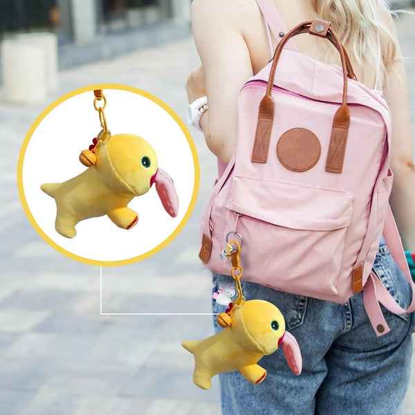 Nailong Tongue Attract Couple Keychain