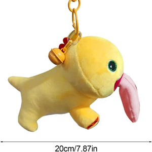 Nailong Tongue Attract Couple Keychain