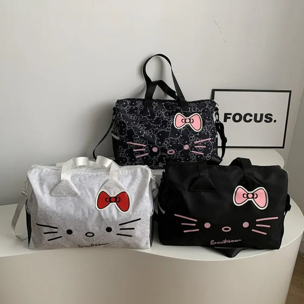 Hello Kitty Dark Coquette Travel Duffel