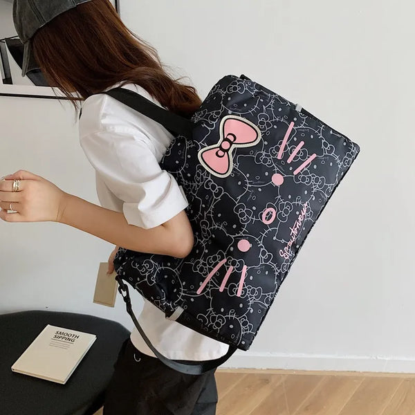 Hello Kitty Dark Coquette Travel Duffel