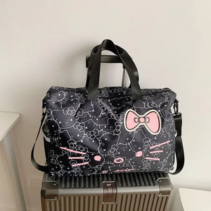 Hello Kitty Dark Coquette Travel Duffel