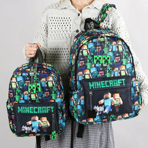 Minecraft Block Maxxing Tactical Backpack