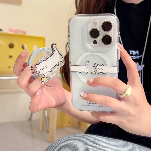Long Cat Magsafe Compatible Case (For iPhone)