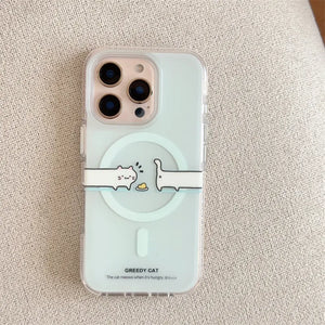 Long Cat Magsafe Compatible Case (For iPhone)