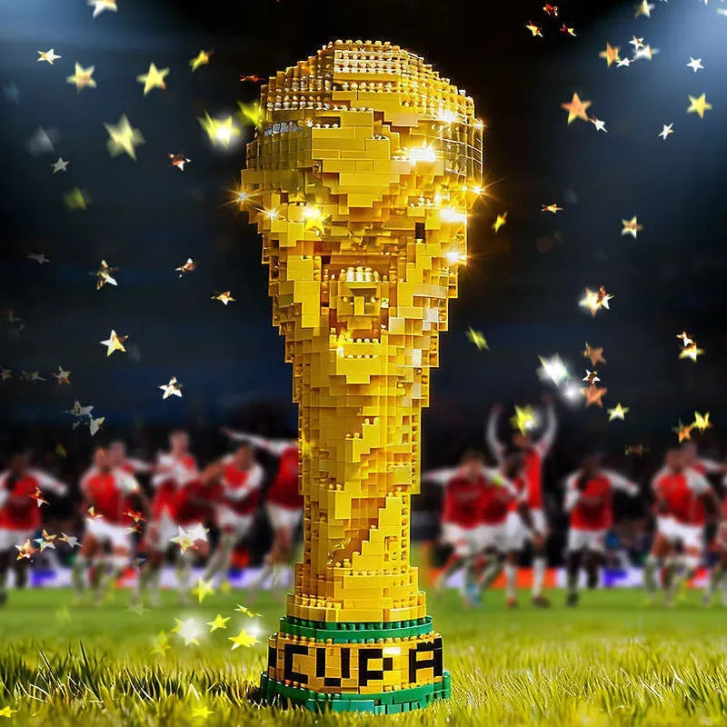 FIFA World Cup Trophy Building Blocks (4000+ Pcs)
