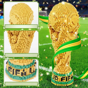 FIFA World Cup Trophy Building Blocks (4000+ Pcs)