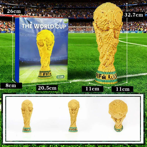 FIFA World Cup Trophy Building Blocks (4000+ Pcs)