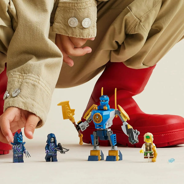 Ninja City Jay’s Mech Battle Building Blocks (78 Pcs)