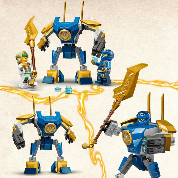 Ninja City Jay’s Mech Battle Building Blocks (78 Pcs)