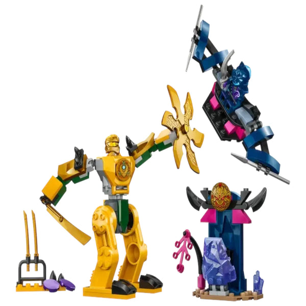Ninja City Arin's Battle Mech Building Blocks (104 Pcs)
