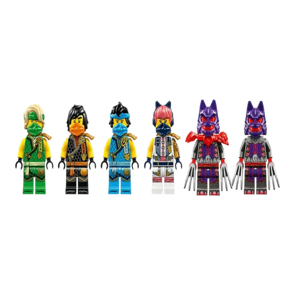Ninja City Ninja Team Combo Vehicle Building Blocks (576 Pcs)