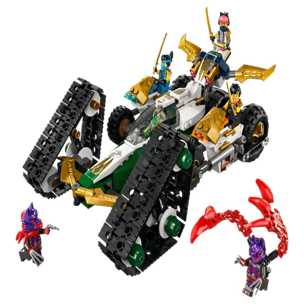 Ninja City Ninja Team Combo Vehicle Building Blocks (576 Pcs)