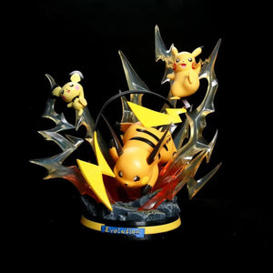 Pokemon Pikachu Scene LED Statue (45 cm)